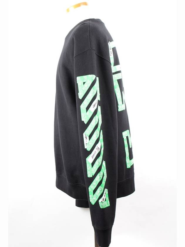 Arrow Do Not Remove Sweatshirt XXL - OFF WHITE - BALAAN 4