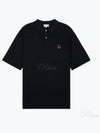 Bold Fox Head Patch Oversized Polo Shirt Black - MAISON KITSUNE - BALAAN 2