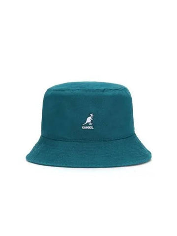 Washed Bucket 4224 Marine Teal - KANGOL - BALAAN 1