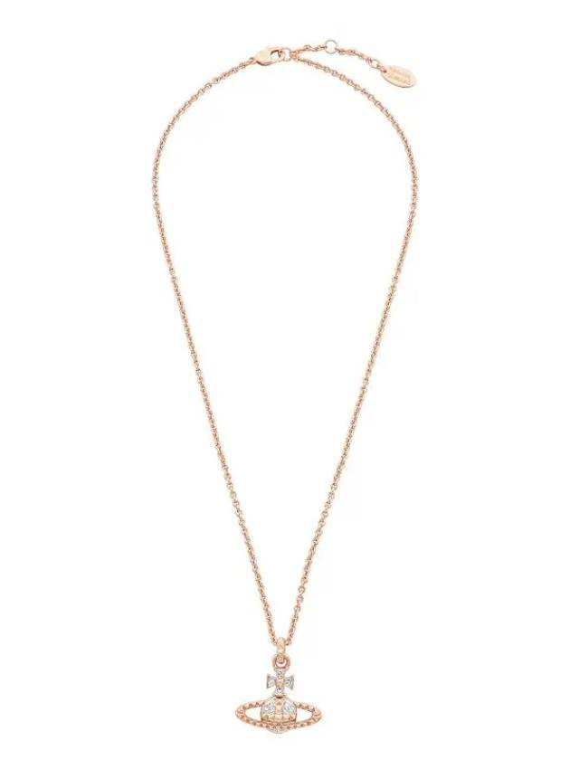 Mayfair Bas Relief Pendant Necklace Rose Gold - VIVIENNE WESTWOOD - BALAAN.