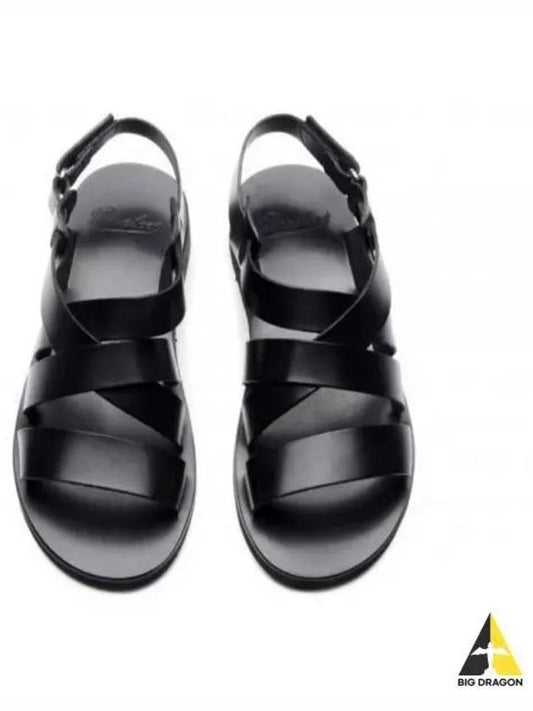 Noumea Sandals Black - PARABOOT - BALAAN 2