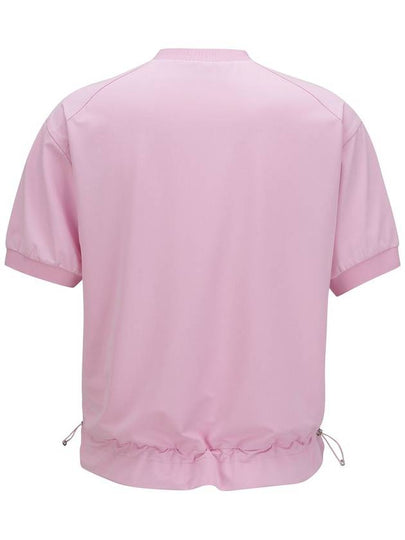 Official WOMEN WOOVEN BLOCK MOCK NECK T SHIRT LP - ANEWGOLF - BALAAN 2