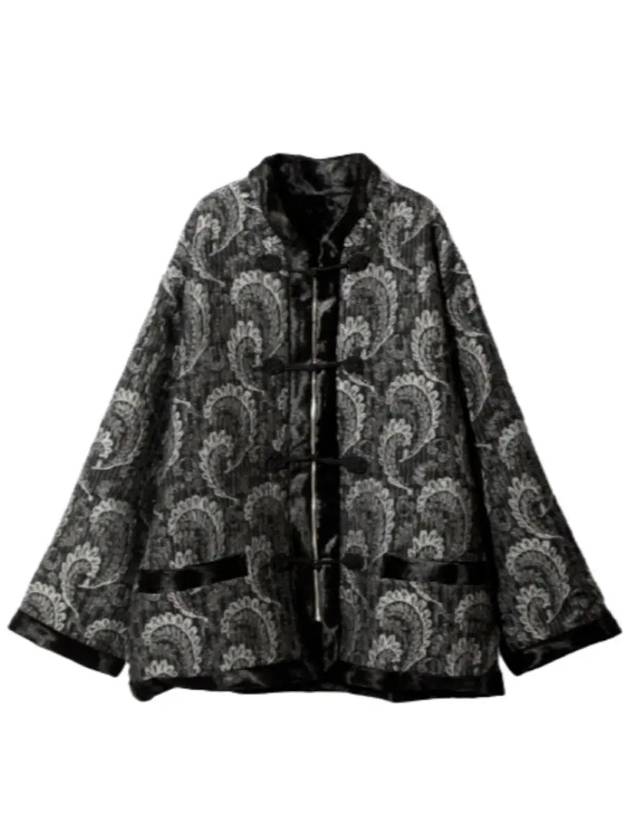 Reversible Oriental Jacket NS099 Black - NEEDLES - BALAAN 1