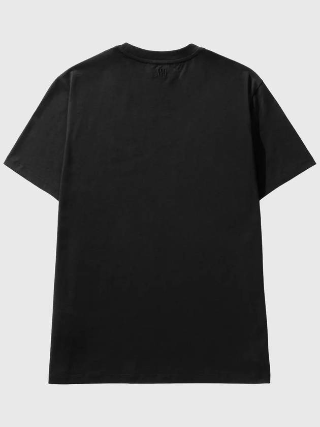 de Coeur de Coeur heart logo tshirt black - AMI - BALAAN 2