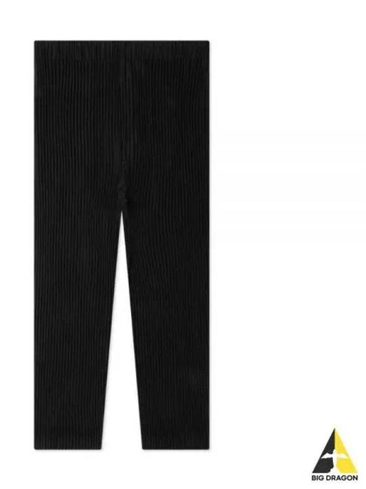 Homme Pliss? Straight Pants HP46JF10415 Black - ISSEY MIYAKE - BALAAN 2