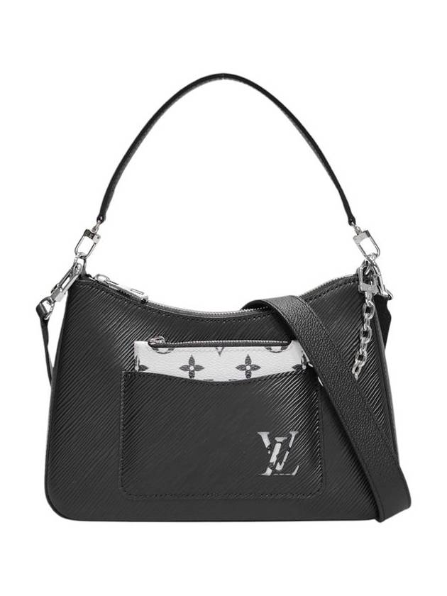 M80689 Marel Epi Leather Noir Color Shoulder Cross Bag - LOUIS VUITTON - BALAAN 1