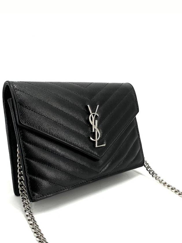 Monogram Envelope WOC Cross Bag 393953 - SAINT LAURENT - BALAAN 4