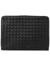 Document case clutch bag black 676591 - BOTTEGA VENETA - BALAAN 1