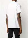 Logo Print Cotton Short Sleeve T-Shirt White - Y-3 - BALAAN 4