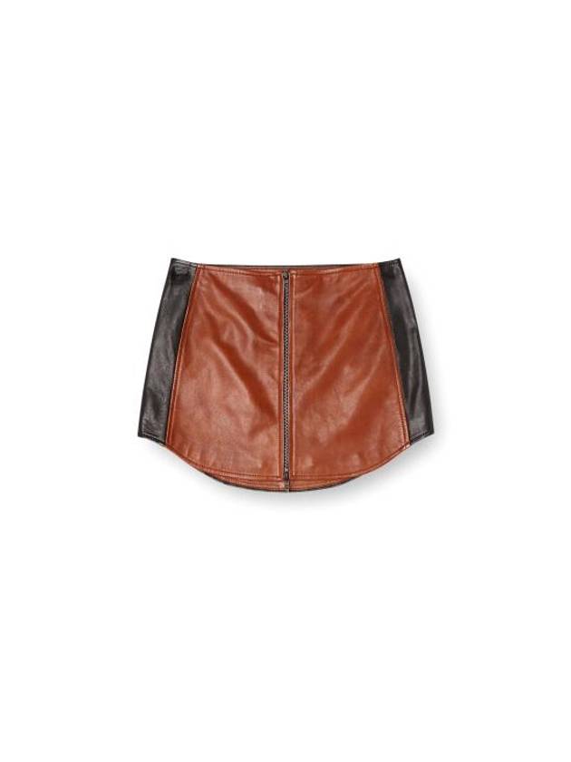 Women's L-Ollipop A-Line Skirt Brown - DIESEL - BALAAN 2