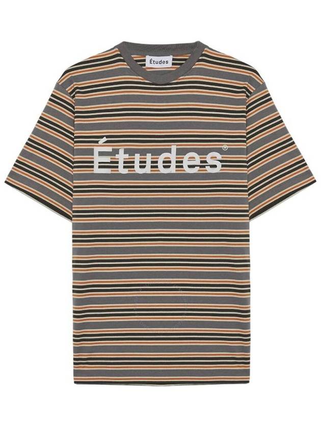 Etudes Striped Patterned Wonder T-Shirt, Size Large - ETUDES - BALAAN 1