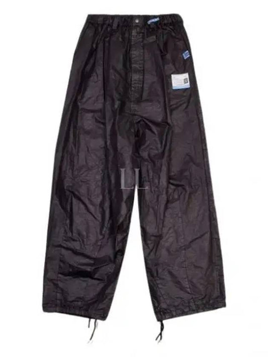 Polyester Track Pants Black - MAISON MIHARA YASUHIRO - BALAAN 2