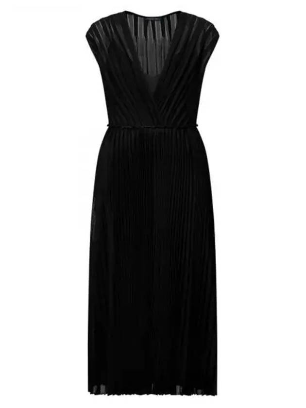 Pleated silk dress 1AGGQP - LOUIS VUITTON - BALAAN 1