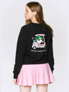 Women's Swag Cart Golf Sweatshirt Black - GOXO - BALAAN 2