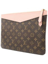 Women s Louis Vuitton M62942 Rose Powder Monogram Canvas Daily Pouch Clutch gt Gangbuk used luxury goods - LOUIS VUITTON - BALAAN 6