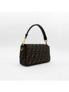 Baguette FF Jacquard Shoulder Bag Brown - FENDI - BALAAN 6