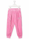 Kids Women s Embroidered Logo Track Pants MS027854 042 - MSGM - BALAAN 1