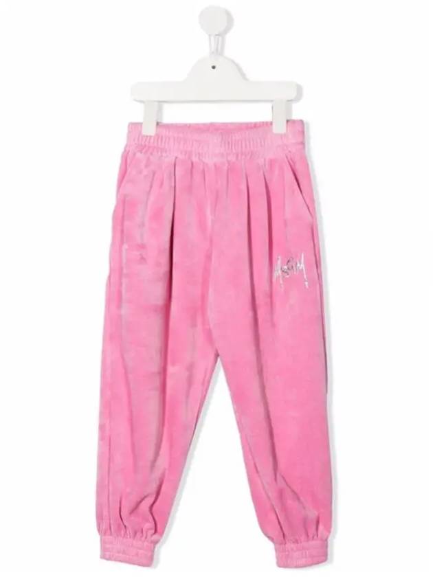 Kids Women s Embroidered Logo Track Pants MS027854 042 - MSGM - BALAAN 1