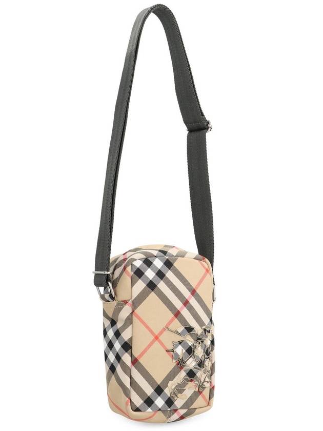 EKD Appliqué Check Phone Cross Bag Beige - BURBERRY - BALAAN 4