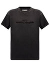 Reverse Logo Short Sleeve T-Shirt Washed Black - MAISON MARGIELA - BALAAN 2