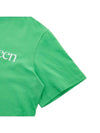 Fantastic Green Logo Short Sleeve T-Shirt Green - MSGM - BALAAN 6