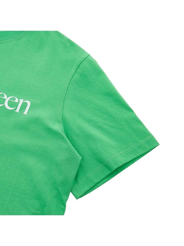 Fantastic Green Logo Short Sleeve T-Shirt Green - MSGM - BALAAN 6