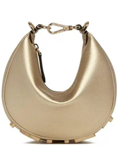 Fendigraphy Mini Shoulder Bag Gold - FENDI - BALAAN 1