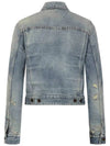 Women's Denim Jacket - SAINT LAURENT - BALAAN.