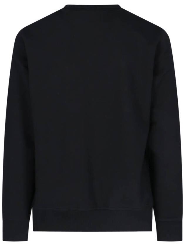 Logo Print Sweatshirt Black - BURBERRY - BALAAN 3