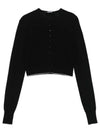 Spiaggia Cardigan Black - JACQUEMUS - BALAAN 1