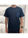 Compass Patch Short Sleeve T-Shirt Navy - STONE ISLAND - BALAAN 2