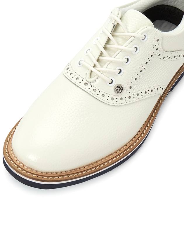 Gallivanter Pebble Leather Saddle Spikeless Snow - G/FORE - BALAAN 9