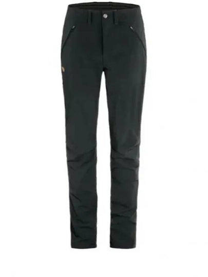 Women's Abisko Trail Stretch Trousers Black - FJALL RAVEN - BALAAN 2