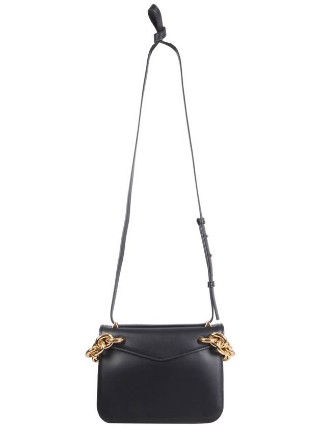 Mounted Chain Shoulder Bag Black - BOTTEGA VENETA - BALAAN 3