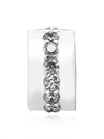 Sparkling Row Clip Charm Sterling Silver - PANDORA - BALAAN 2