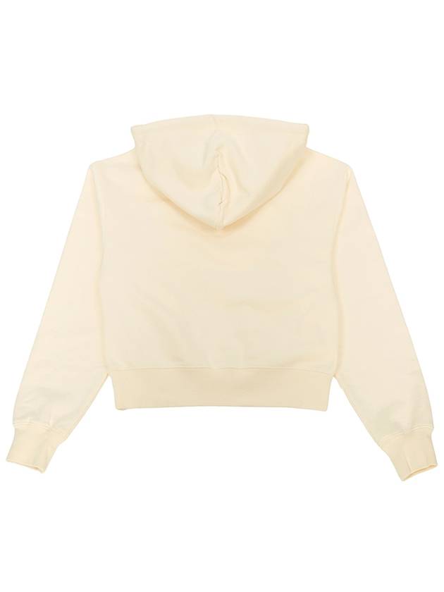 Le Sweatshirt Gros Grain Cotton Hoodie Light Beige - JACQUEMUS - BALAAN 3