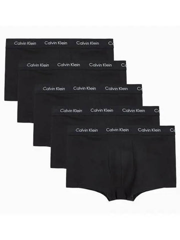 UNDERWEAR Men s Cotton Stretch Low Rise Trunks 5PK 3Color - CALVIN KLEIN - BALAAN 1