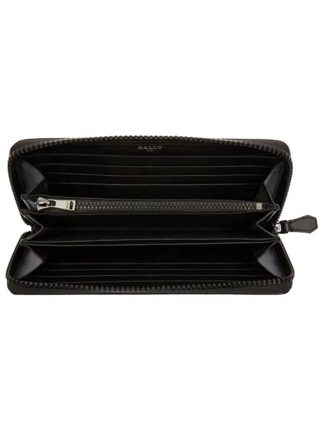 Long Wallet BALEN MY F106 BLACK Men's Long Wallet - BALLY - BALAAN 4