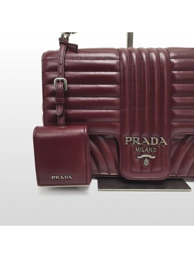 Prada Diagram Large Chain Shoulder Bag 1BD135 - PRADA - BALAAN 6