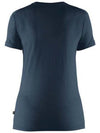 Women's Bergtagen ThinWool Short Sleeve T-Shirt Mountain Blue - FJALL RAVEN - BALAAN 3