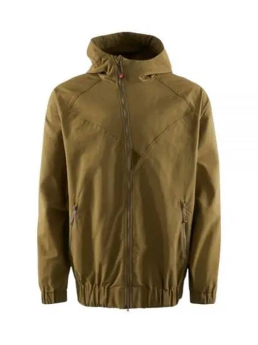 Huke hooded jacket man olive 10043 510 - KLATTERMUSEN - BALAAN 1