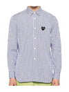 long sleeve shirt AXB018 1 STRIPE - COMME DES GARCONS PLAY - BALAAN 3