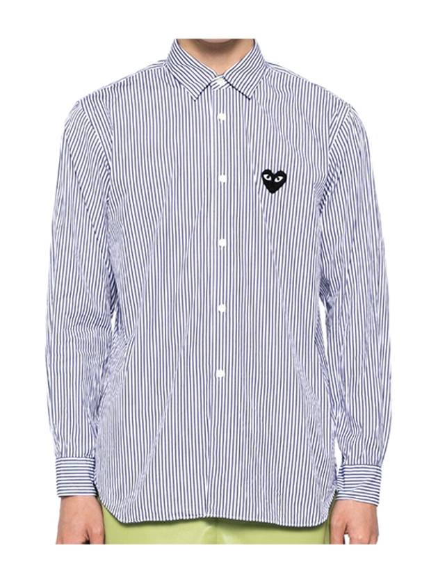 long sleeve shirt AXB018 1 STRIPE - COMME DES GARCONS PLAY - BALAAN 3