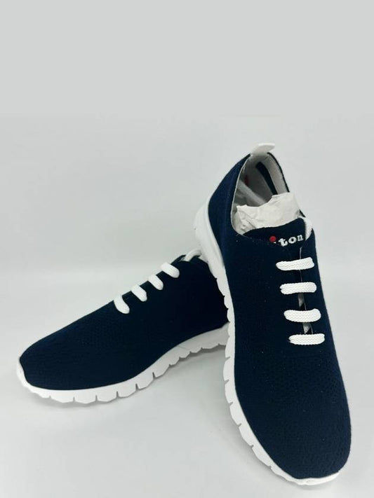 cashmere sneakers navy - KITON - BALAAN 2