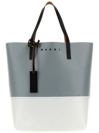 Tribeca Shopping Tote Bag Grey - MARNI - BALAAN 2