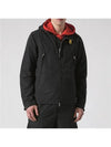 Men s Uta Hooded Zip Up Black - PARAJUMPERS - BALAAN 3