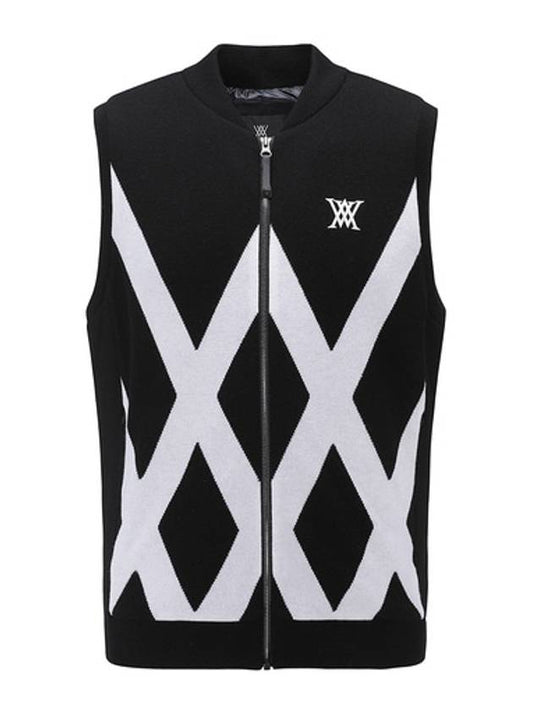 Official M HYBRID SWEATER VEST - ANEWGOLF - BALAAN 1