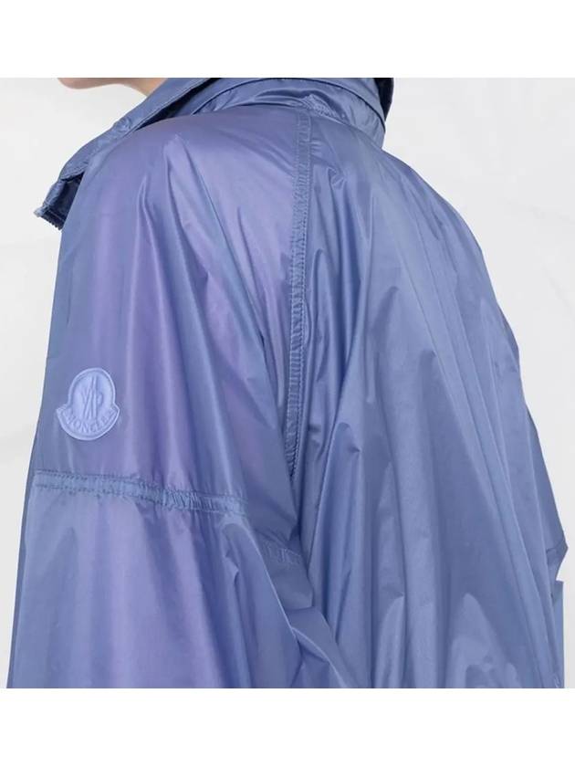 Logo Jacket Sky Blue Purple 1A001 03 595YT 70D - MONCLER - BALAAN 3