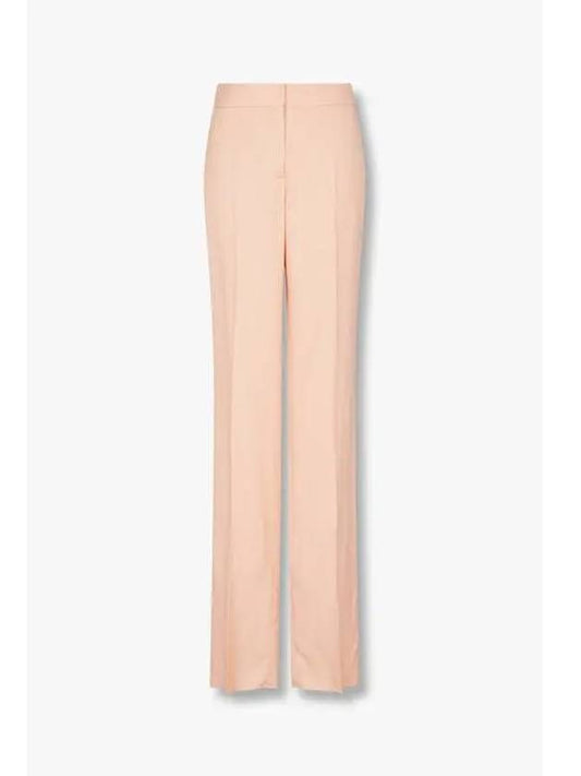 STELLA McCARTNEY Straight Criss Pants Peach - STELLA MCCARTNEY - BALAAN 1