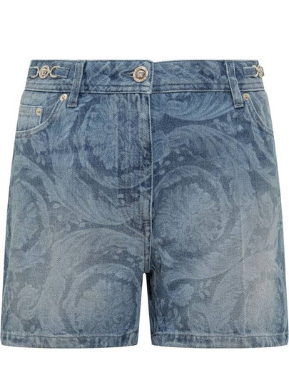 Denim Short Pants 1013689 1A10029 1D030 BLU MEDIO - VERSACE - BALAAN 2